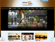 Tablet Screenshot of chitwanadventureresort.com